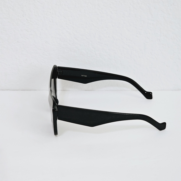 New! 2 Pack Kenna Cat Eye Sunglasses Black Brown Tortoise Shell Bundle main image 9